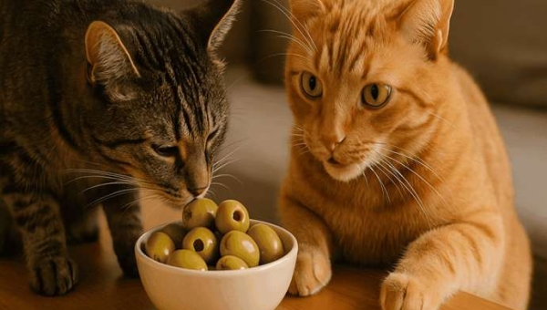 Οι γάτες τρελαίνονται για τις ελιές! Το σνακ που έγινε μόδα