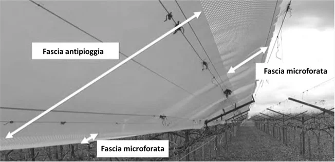 sistemi di copertura Film antipioggia plurifasce