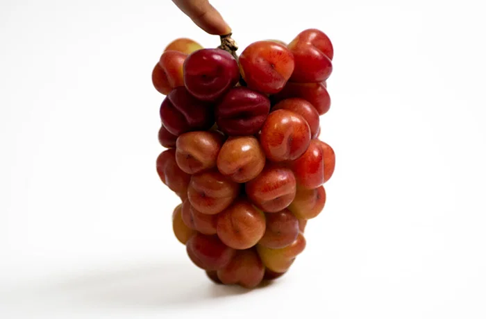 uva da tavola a forma di cuore